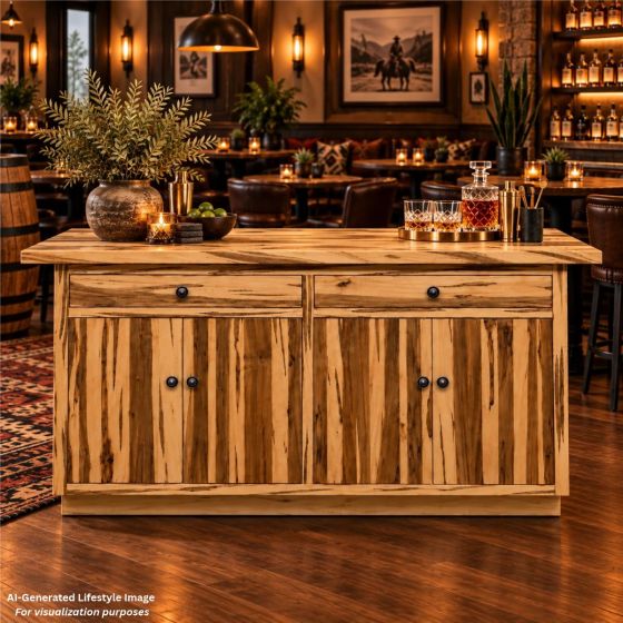 Modern Bar: This image was generated or modified using AI for visualization purposes.