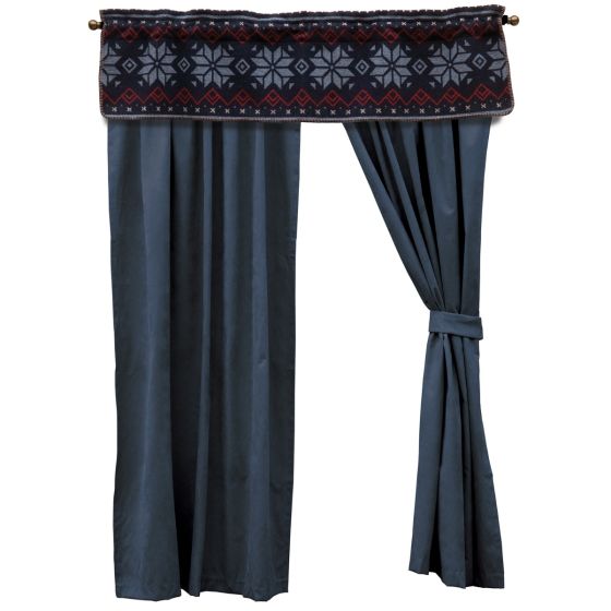 Nordic Drape Panels & Valance Set