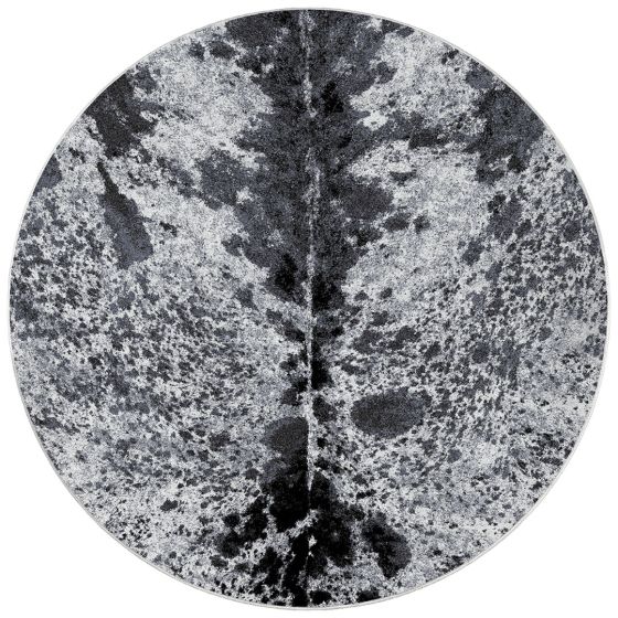 Pioneer Longhorn Rug - Black & White