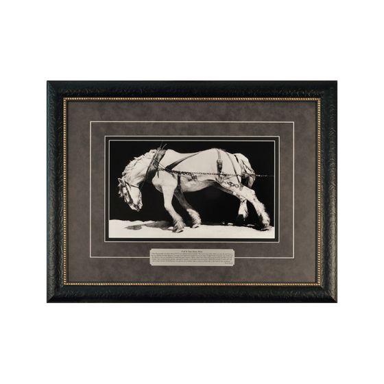 "Pull It One More Mile" Framed Wall Art by Ross Taylor
#991 Standard Frame
