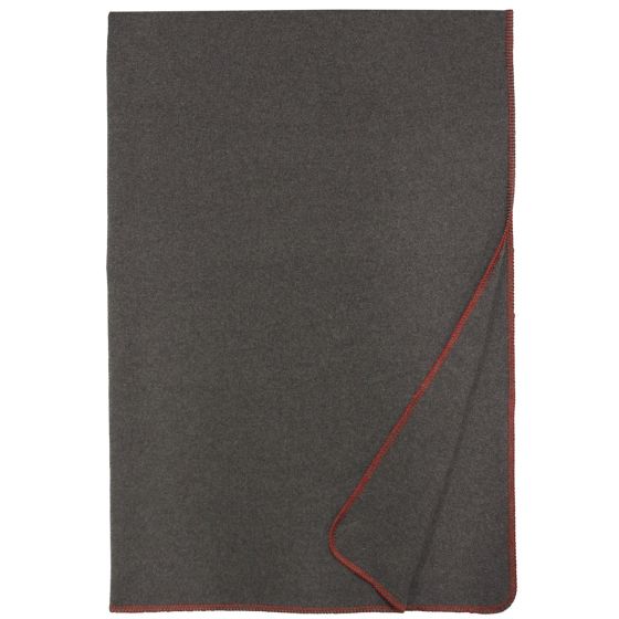 Red Hot Greystone Throw Blanket