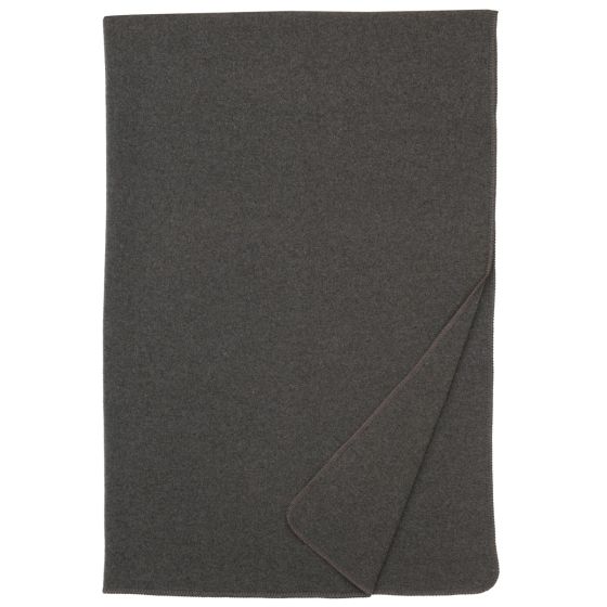 Solid Greystone Throw Blanket