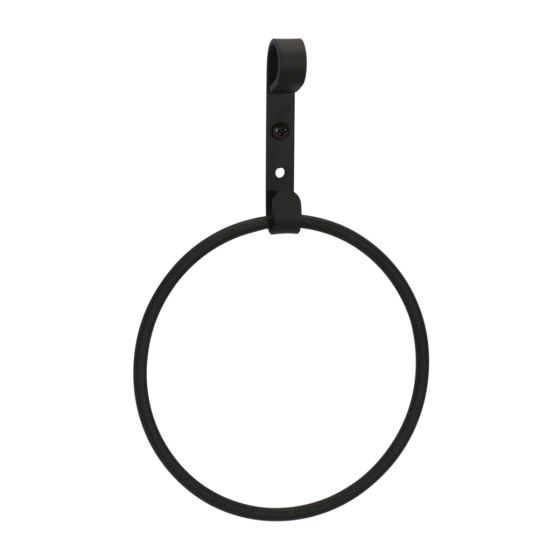 Wrought Iron Plain Towel Ring