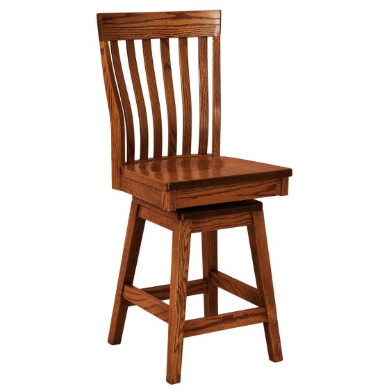 Theodore Deep Bend Bar Stool - Swivel