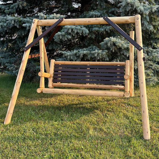 ThermaFusion Outdoor Cedar Yard Swing