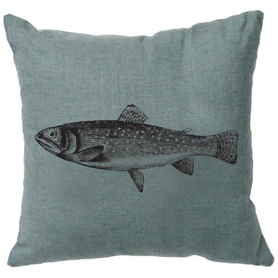 Trout Decor Pillow - Ocean Linen