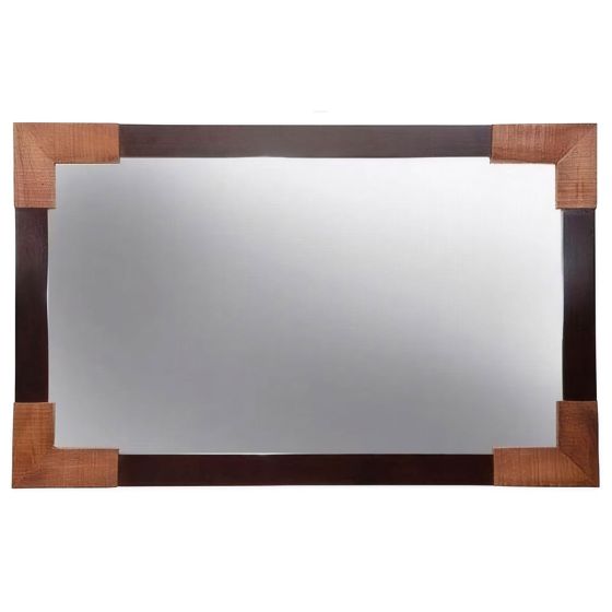 Urban Rustic Mahogany Mirror