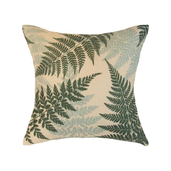 Spruce Trail Decorative Fern Pillow