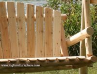 Contoured Comfort 5 ft Log Yard Swing