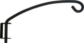 12"D Wrought Iron Plant Hanger with Bracket