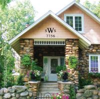 Wrought Iron House Letter
