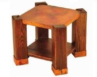 Unique Copper End Table