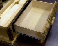 Drawer on aspen bookcase