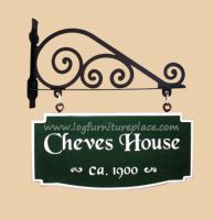Wrought Iron Example Sign Bracket