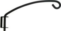 12"D Wrought Iron Plant Hanger with Bracket