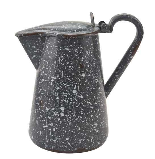 Rustic Gray Granite Enamel Pitcher