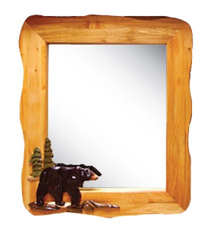 Walking Black Bear Mirror