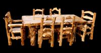 Aspen Lodge Captain's Log Dining Chair
