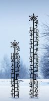 Wrought Iron 2ft & 3ft Snow Gauges