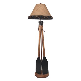Rustic Beach Boat Shelf Floor Lamp