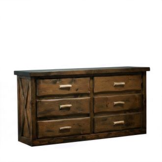 Antler & Barnwood 6 Drawer Dresser
