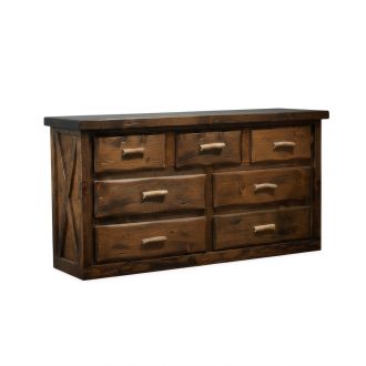 Antler & Barnwood 7 Drawer Dresser