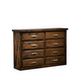 Antler & Barnwood 8 Drawer Dresser