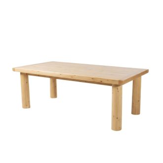 Cedar Lake Log Dining Table