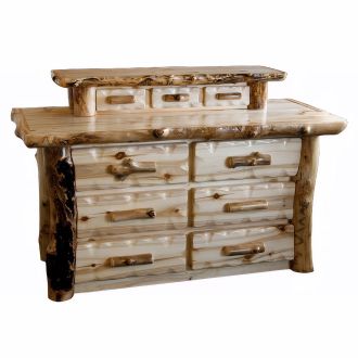 Aspen Lodge Accoutrement Log Dresser