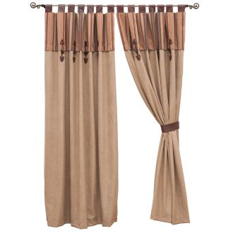 Autumn Leaf Drape Panel & Tieback Set