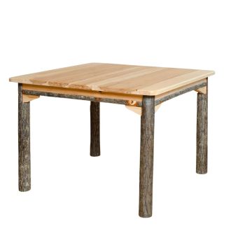 Hickory Solid Top Table