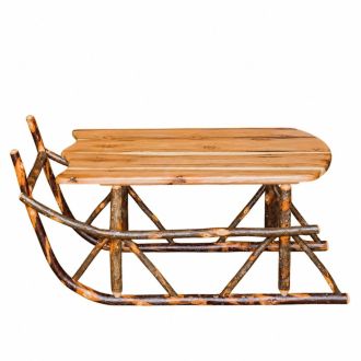 Saranac Hickory Sleigh Coffee Table