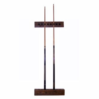 Barnwood 2 Piece Wall Cue Rack