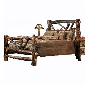 Beaver Creek Aspen Broken Arrow Log Bed