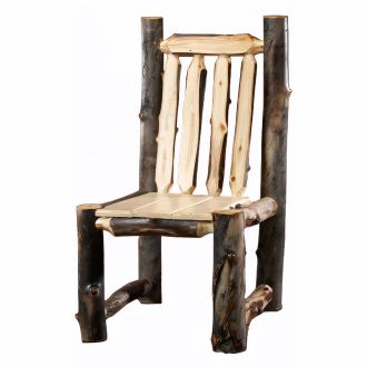 Beaver Creek Aspen Log Dining Chair