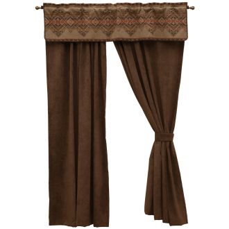 Bison Ridge III Drape Panel & Valance Set