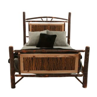 Poplar Grove Hickory Log Bed