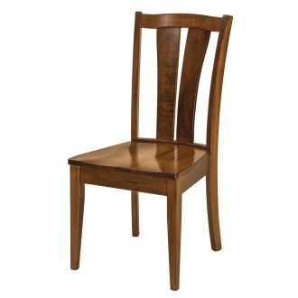 Brawley Contemporary Hardwood Side Dining Chair