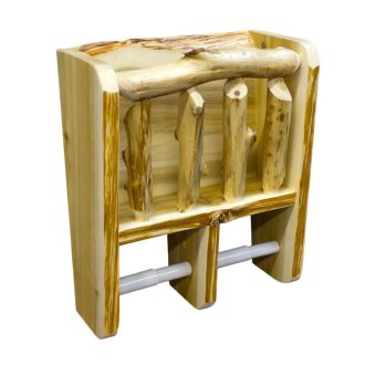 Cedar Lake Double Duty Toilet Paper & Magazine Holder
