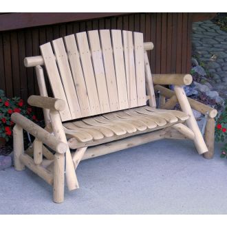 Contoured Comfort Log Glider by Lakeland Mills