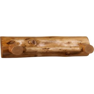 Cedar Lake Log Towel Bar - Honey Finish