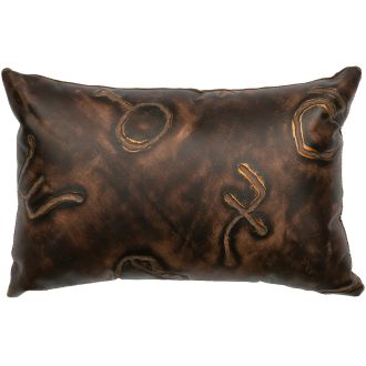 Cosmo Leather Decor Pillow