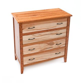Denver Ambrosia Maple & Cherry 4 Drawer Chest