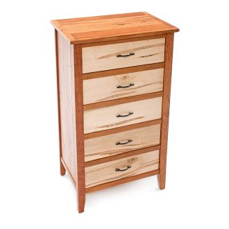 Denver Ambrosia Maple & Cherry 5 Drawer Lingerie Chest
