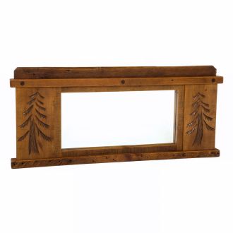 Giant Grove Barn Wood Dresser Mirror