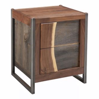 Great Falls 2 Drawer Contemporary Nightstand