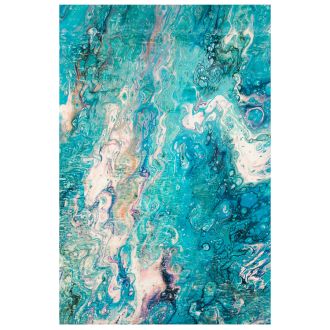 Kikiamo Series IV Rug - Lagoon