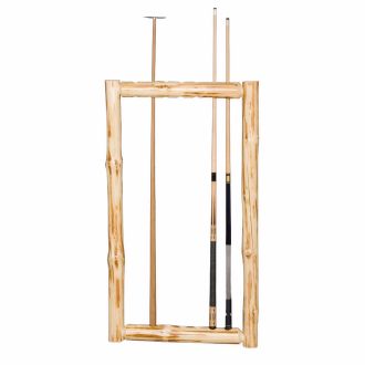 Klondike Log Framed Cue Rack