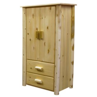 Lakeland Frontier 2 Drawer Log Armoire