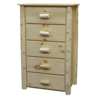 Lakeland Frontier 5 Drawer Log Chest